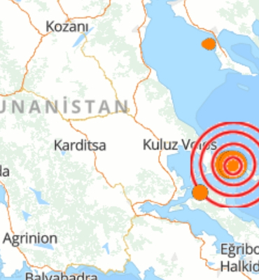 Yunanistan’da 4,7 büyüklüğünde deprem