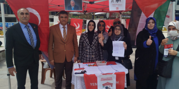 81 İlde Millî İrade İmza Kampanyası başlatıldı