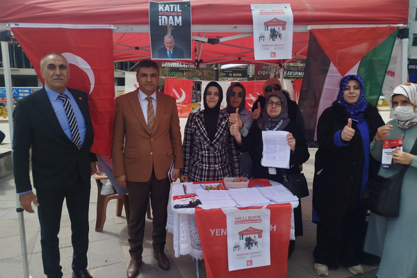 81 İlde Millî İrade İmza Kampanyası başlatıldı