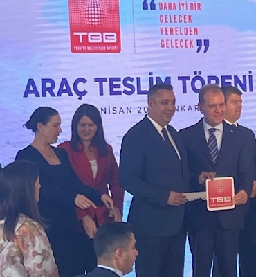 Gümüşhane'ye vidanjör hibesi