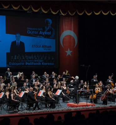 Eskişehir Senfoni Orkestrası konseri düzenlendi