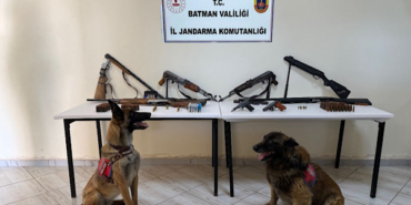 Sason’da silah ve mühimmat operasyonu