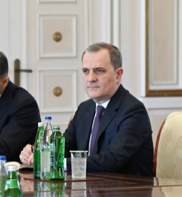 Bayramov, Ürdün Haşimi Krallığı Başbakan Yardımcısı Safadi ile bir araya geldi