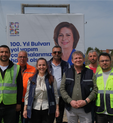 Eskişehir’de 100'üncü Yıl Bulvarı’nda yol genişletme çalışmaları başlatıldı