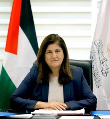 Filistin Dışişleri Bakanı Şahin, Mısır’ın Filistin Büyükelçisi Süleyman ile görüştü