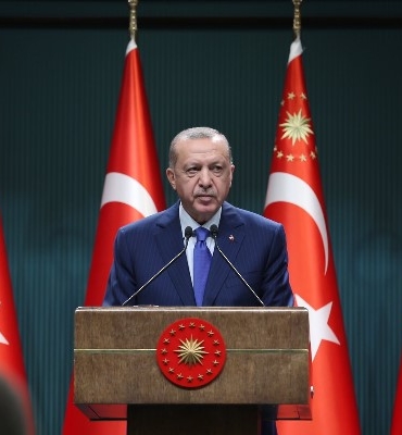 Erdoğan: Rıza Kayaalp’i en kalbi duygularımla tebrik ediyorum