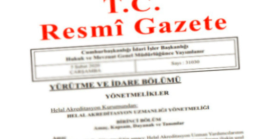 Resmi Gazete başlıkları