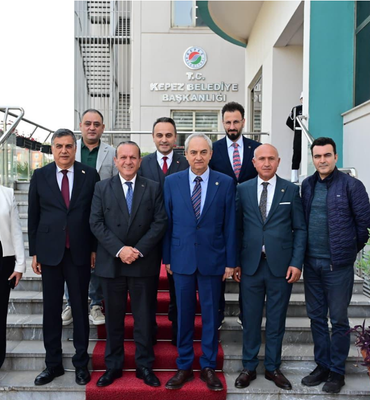 KKTC heyetinden Kepez Belediyesi’ne ziyaret